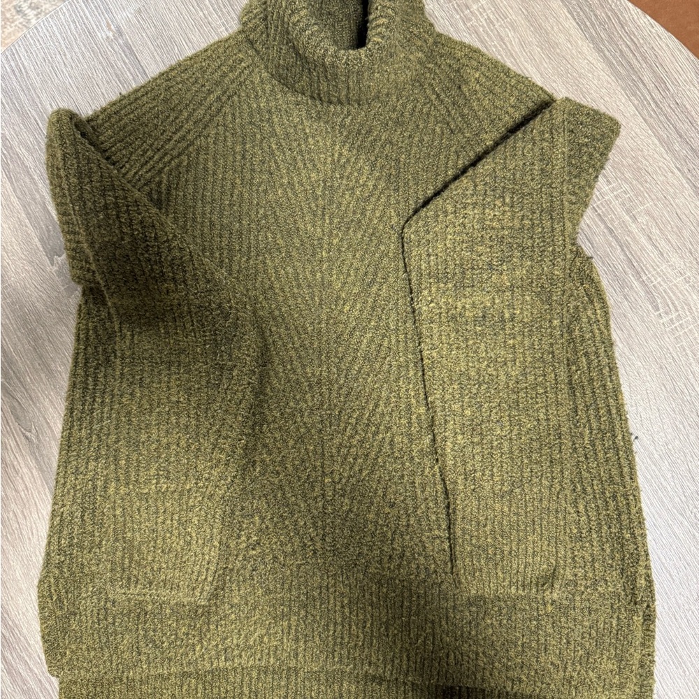 Madewell green Ribbed Sweater